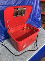 3.5 gallon parts washer - works   [At #2a]