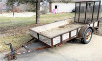 5x10ft Land-scape Trailer by CARRY-ON 4ft airgate