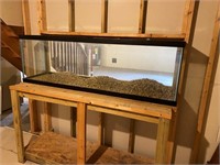 120 gallon - 6ft aquarium w/ gravel & pump