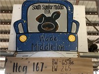 Swine- Tag #167- Wade Middleton