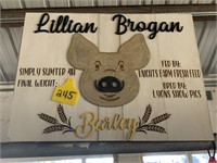 Swine- Tag #228- Lillian Brogan