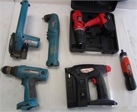 Lot of Cordless Tools - NO Batteries - Not Tested