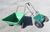 Seeder + Plastic Cart