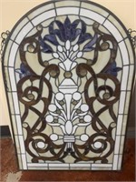 Stain Glass Style Dome top Window Panel
