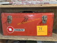 Red Tool Box of Electrical Hardware