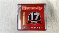 (50) Hornady 17 HMR ammunition