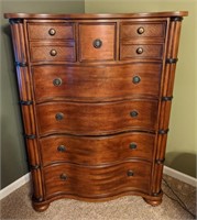 Unique Wooden Dresser, 55"T x 40"W x 20"D