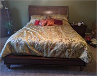 King Size Wooden Bed Frame *mattress not included