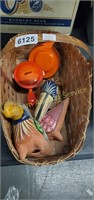 Basket of miscellaneous