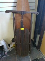 ANTIQUE WOODEN SLED