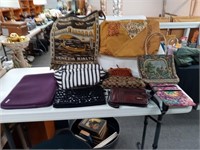 Lot of Purses and Incase Tablet Case