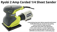 Ryobi 2 Amp Corded 1/4 Sheet Sander