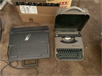 Two Vintage Typewriters