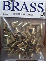 GREAT LAKES  40 CAL. S&W  BRASS CASES LOT