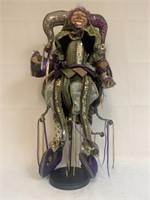 Court Jester/ Mardi Gras figure by Wayne Kleski