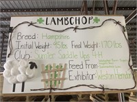 Lamb- Tag #106- Weston Herndon