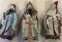 (3) Chinese Figurines
