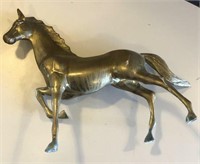 Brass horse 16" tall