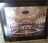 Framed Interior Photo Of Missouri Capitol Building