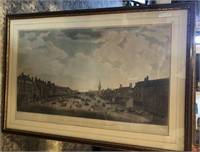 Framed Painted by J Butcher, Engraved by R Pollard