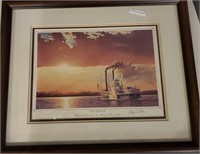 Framed "The Omaha" by Gary Lucy