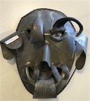 Folk Art Metal Mask