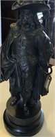 Cast Spelter Statue of Renaissance Nobleman Ribera