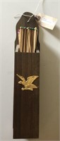 Wood Match Stick Holder