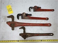 Ridgid Brand Pipe Wrenches