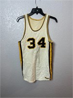 Vintage 1950s Basketball Jersey Stitched