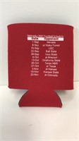 2007 Husker Schedule- koozie -with Advertising on