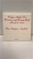 1985-UNL- Kappa Alpha Psi- “Krimson & Kream Ball”