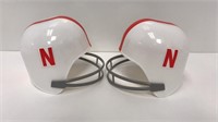 Vintage Dairy Queen Husker Helmets used for ice