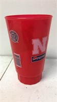 Huskers Pepsi red stadium cup