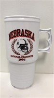 1994 Husker National Champs plastic cup -6.5”