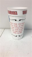 Huskers Coke “Not the victory” cup Nebraska Corn