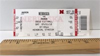 2018-Nebraska vs Akron ticket