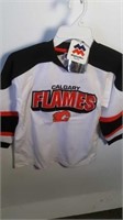Kids XL (18) white Flames jersey