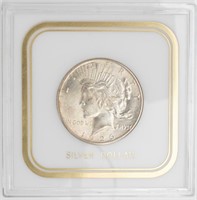 Coin 1926-S Peace Silver Dollar In GEM BU