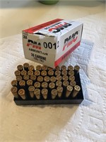 30 Carbine FMJ.  Nearly full box