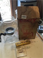 Cory vacuum coffee pot