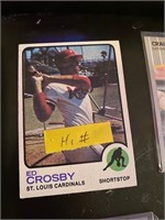 ED CROSBY 1973 TOPPS HIGH NUMBER