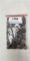 Large Bag of scorched pennies
