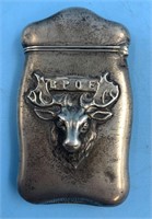 Sterling silver match case from Fraternal Order of