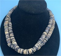 Hudson Bay trade bead necklace, overall is 36" lon