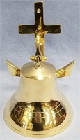 Brass ships bell, new                     (O 105)