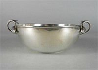 Large Sterling Silver Bowl, Carl Poul PETERSEN