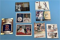 Fabulous collection of cards with relics from the