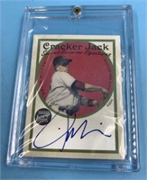 Kevin Millar 2005 autographed Cracker Jack basebal