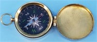 Brass pocket compass                (L 170)